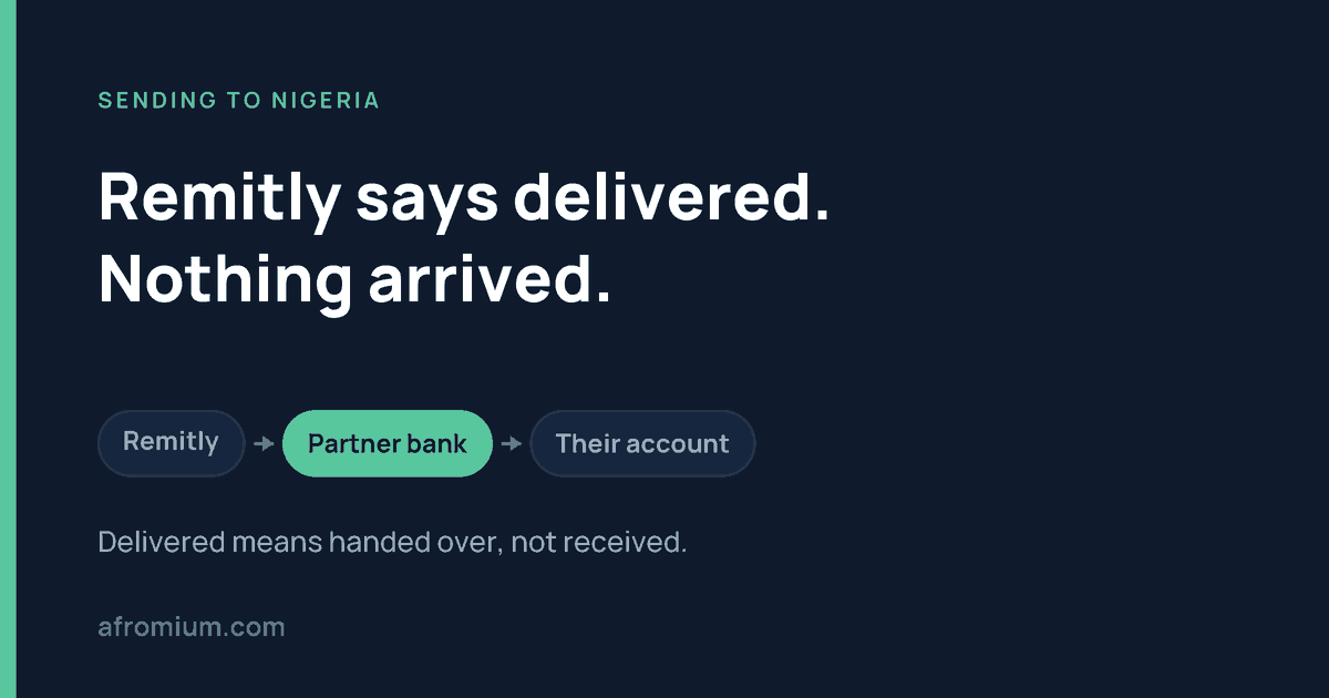 Remitly says delivered but the money hasn’t arrived: what to do