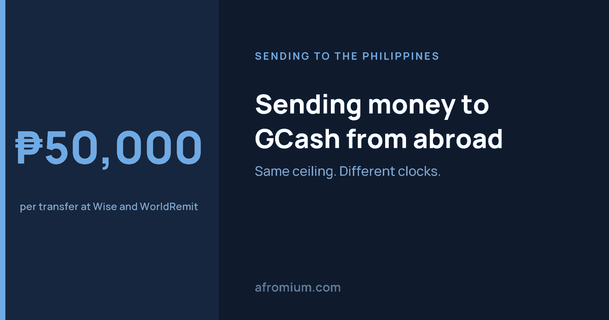 Can you send money to GCash from abroad?